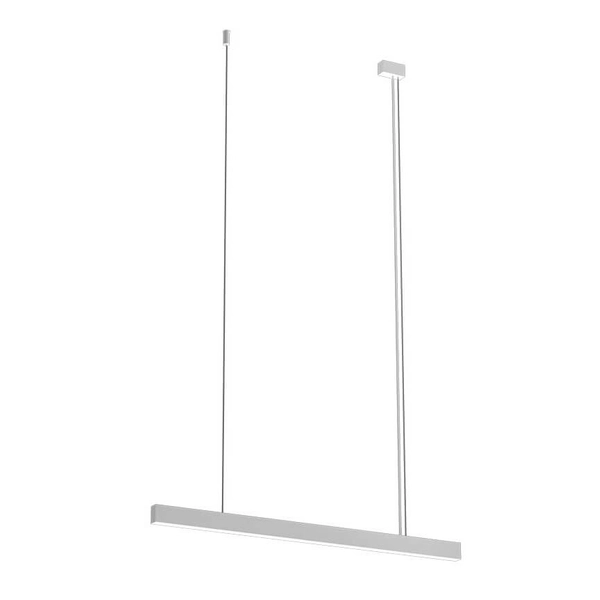 LAMPA wisząca ISASEKI 8663 Shilo metalowa OPRAWA zwis LED 16W 4000K listwa biała