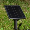 Pierścieniowa wbijana lampa ogrodowa Rings EKO2360 LED 3W 3000K IP54 czarny