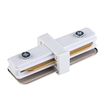 Złącze proste do szynoprzewodu 1-fazowego Tracer 4067  TK Lighting metalowe białe