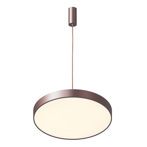 Jadalniana lampa wisząca Orbital nad stół LED 30W 4000K brązowa