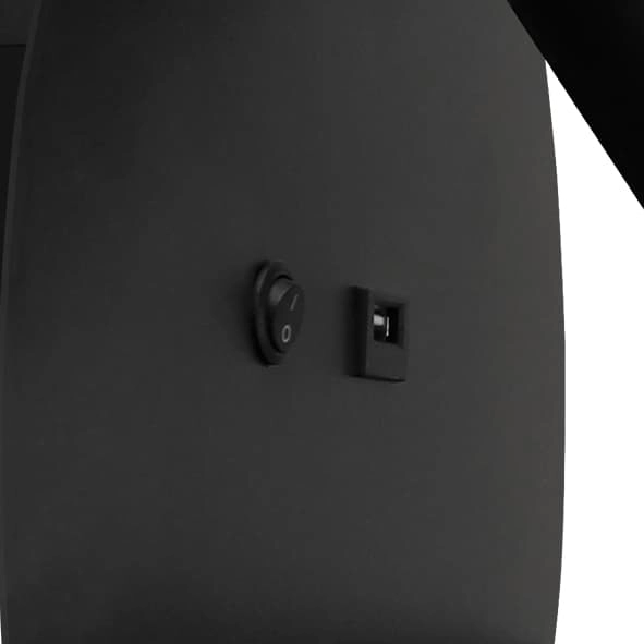 Loftowy downlight ścienny Mobi 4189 Ideus spot do sypialni czarny