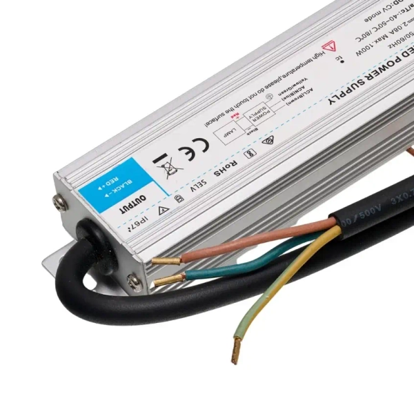 Zasilacz do szyn magnetycznych TRACK DRIVER AZ6964 100W IP65 szary