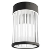 Szklana lampa sufitowa Fiatto PL Nero 8 OR86102 tuba czarna