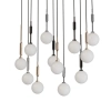 Wisząca lampa molekułowa Ero Multicolor XIV OR86430 kule białe czarne