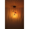Potrójna wisząca lampa Sander 15748-3HR szklana multikolor
