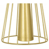 Lampa wisząca loftowa Sesto MSE010100336 Moosee druciak złota