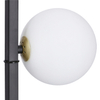 Stojąca lampa podłogowa Kama szklane kule do salonu