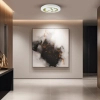 Ledowy plafon z pilotem BUBBLES ML8128 LED 30W 3000-6000K biały złoty