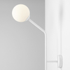 Modernistyczny kinkiet PURE 1064D_2 Aldex szklane kule balls białe