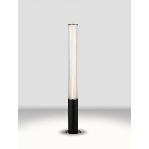 Zewnętrzny słupek metalowy MONSECA LE75105 LED 25W 3000K IP65 czarny