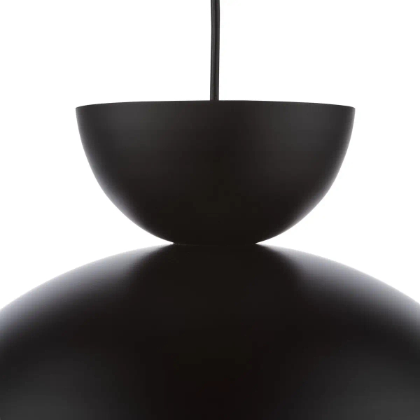Kopułowa lampa wisząca Riya RIY8622 do jadalni czarny