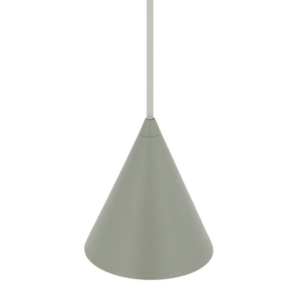 Trójkątna lampa nad stół ZENITH 11492 wisząca szałwiowy