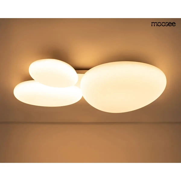 Plafon potrójny CLOUD biały MSE1501100577 1xLED 57W 3000K chmura
