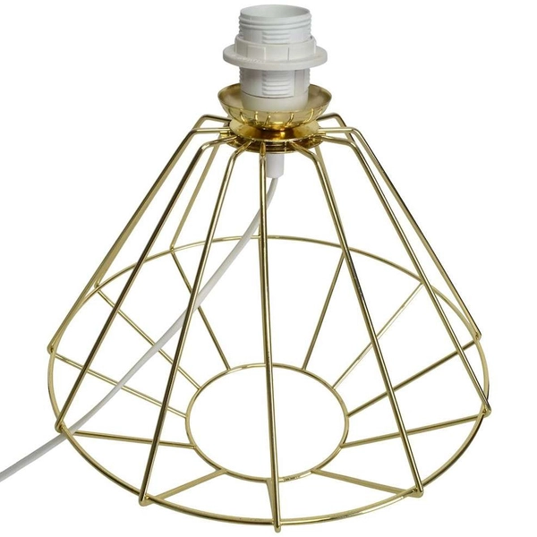 Stojąca LAMPKA industrialna LUPO MLP6272 Milagro metalowa LAMPA stołowa klatka na biurko czarna