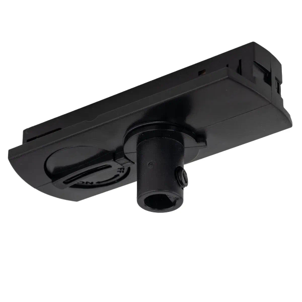 Szynowy adapter 1-fazowy Slim 11030 z hamulcem czarny