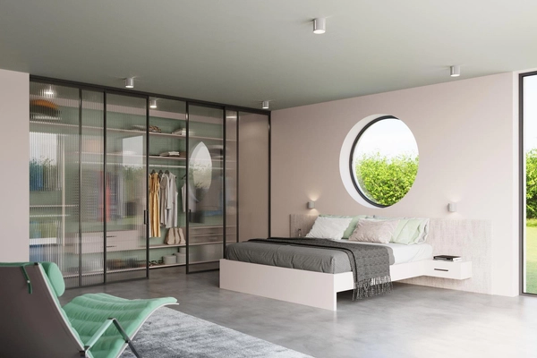 Kinkiet LAMPA ścienna SL.0354 metalowa OPRAWA tuba szara