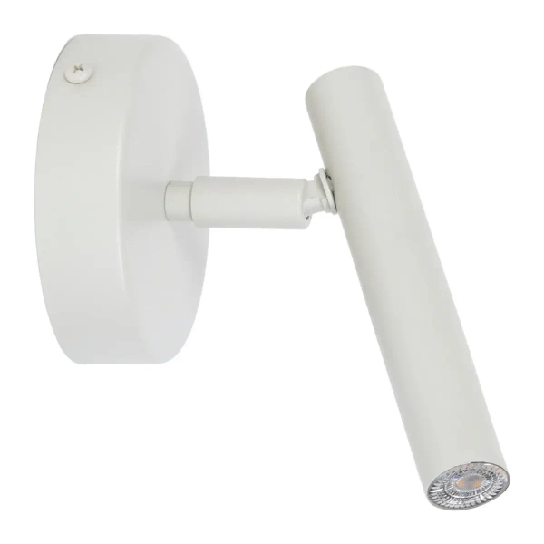 Modernistyczna lampa ścienna Sopel 41203 do salonu szara beżowa