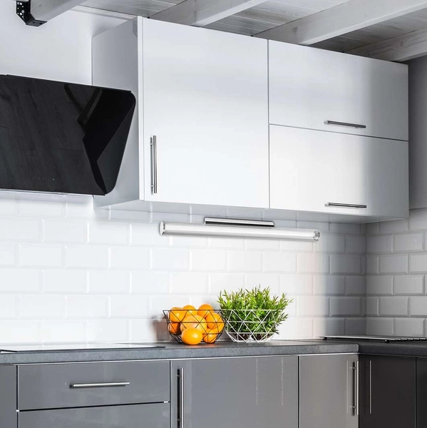 LAMPA ścienna PAULA 6750 metalowa OPRAWA kinkiet LED 18W 4000K tuba chrom