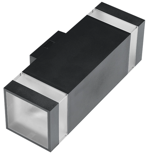 Lampa naścienna kinkiet Jason AZ5224 LED 18W 4000K square podłużny szary