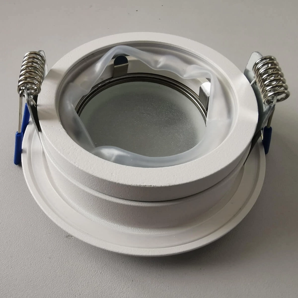 Metalowy wpust sufitowy LAGOS LP-4425/1RM WH Light Prestige regulowane oczko do zabudowy IP65 białe