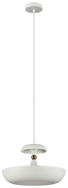 Stylowa lampa wisząca Marina PND-73221-1L-WH biała