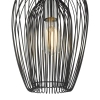 Druciana lampa wisząca Ero ERO0122 do jadalni czarny chrom