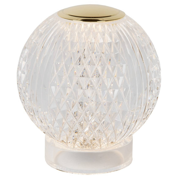 Stołowa lampa glamour Cintra ściemnialna LED 1,5W 3000K złota