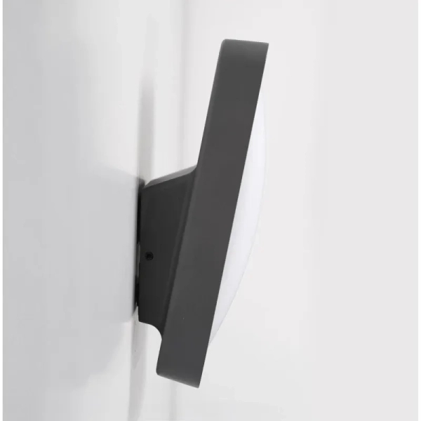 Naścienna lampa MORTEN grafitowa biała AZ6637 1xLED 10W 3000K IP54