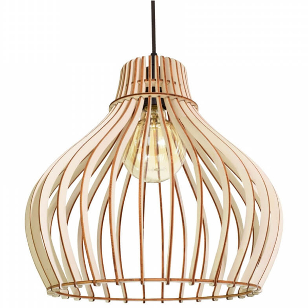 3-płomienna lampa wisząca 137623620583 skandynawska drewno