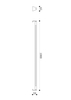 Lampa zewnętrzna Edge O415FL-L15GR3K Maytoni LED 15W 3000Kna taras IP65 szara