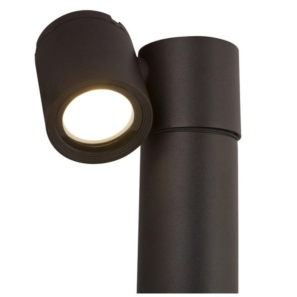 Słupek LAMPA ogrodowa WALLSTREET O010FL-01B Maytoni zewnętrzna OPRAWA stojąca outdoor IP54 czarny