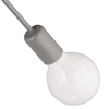 LAMPA sufitowa VEN W-LOOP/2 GR loftowa OPRAWA plafon pręty sticks szare