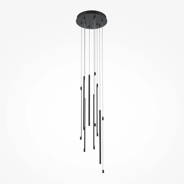 Zwisająca lampa Lightstick MOD236PL-L54B3K LED 46W 3000K sople czarne