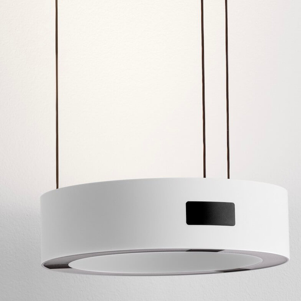 Wisząca lampa nad stół ALMAY LE44606 LED 24W 3000K pierścień biały