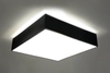 Plafon LAMPA sufitowa SL.0139 kwadratowa OPRAWA natynkowa czarna