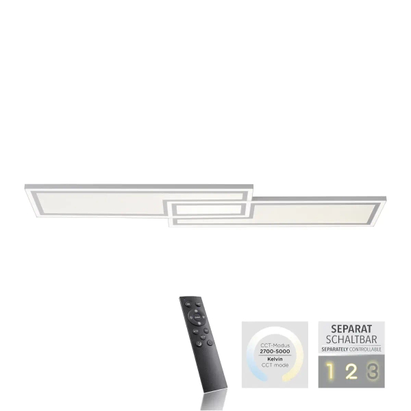 Sufitowa lampa sterowana pilotem EDGING biała 14875-16 1xLED 36W 2700-5000K CCT