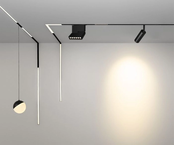 Lampa wisząca Abigali LWQ-M23B LED 7W 3000K do szyn magnetycznych czarna