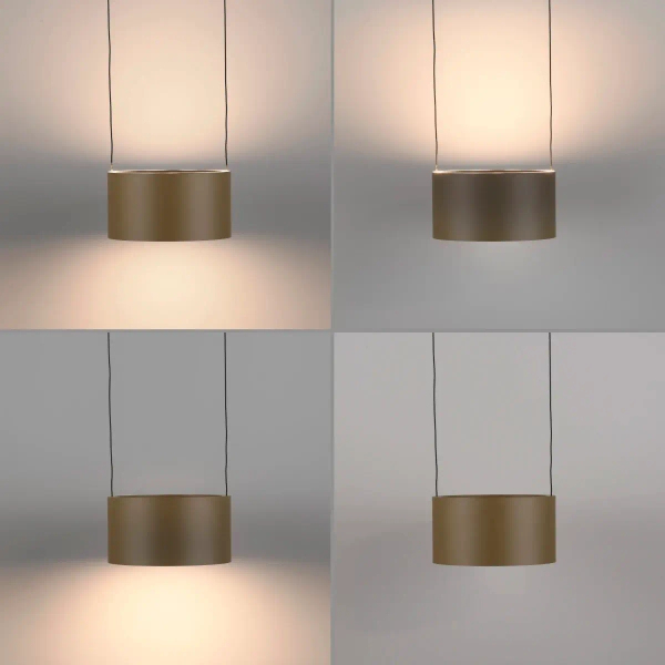 Wisząca lampa sterowana na pilot PURE CLIPSE brązowa 2473-97 3xLED 5W 2200-5000K CCT