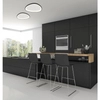 Ledowy sufitowy plafon 23090 LED 39W 3000K do przedpokoju czarny