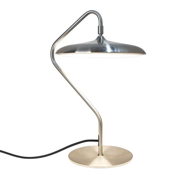 Ledowa stołowa lampa Artist 2520035034 LED 15W 3000K metalowy srebrny