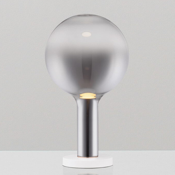 Lampka stołowa JAVIER LE44481 LED 3W 3000K bubble szara biała