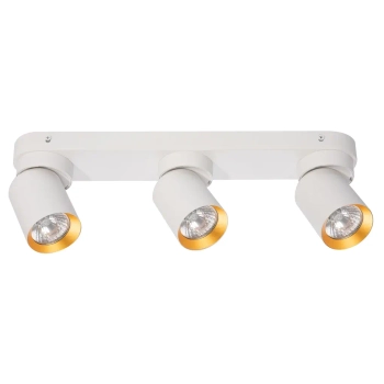 Potrójna regulowana lampa sufitowa ANDY ML9936  do kuchni biało złoty