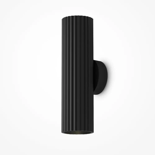 Dwustronna lampa ścienna Calipso C106WL-02-GU10-B czarna