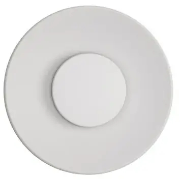 Okrągła lampa ścienna na taras FILOREZ LE75184 LED 12W 3000K IP65 biała