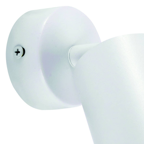 Lampa ścienna ZULA 03995 Ideus regulowany kinkiet tuba biała