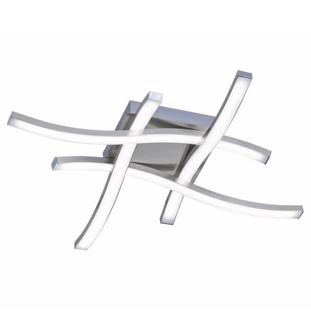 Sufitowa lampa metalowa NORVE DL107-62474 LED 5W 3000K srebrny