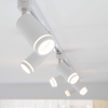 Jednofazowa lampa szynowa Tracer 6898 regulowana tuba biała