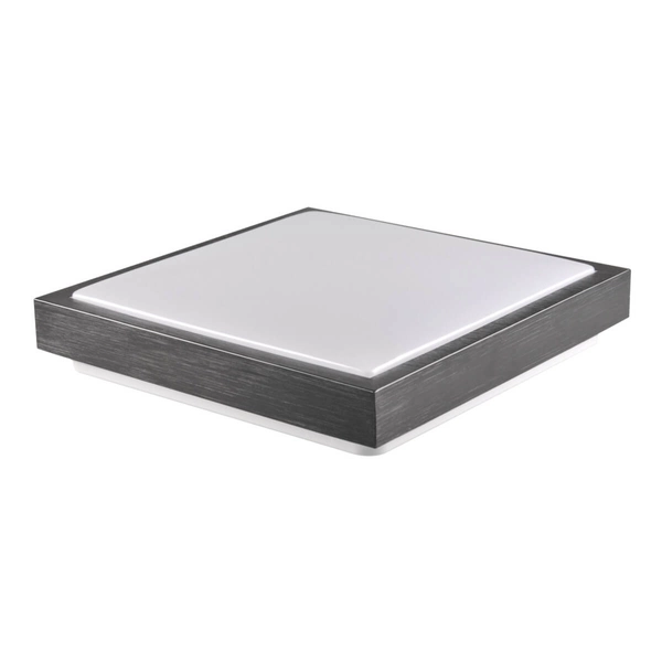 Kuchenny plafon Kazimierz 327314 Polux kwadrat czarny biały