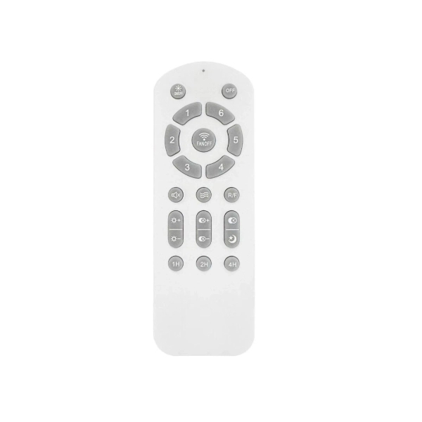 Sufitowy wiatrak z modułem LED Fluara biały 71364 60W 3000-6500K CCT