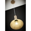 Wisząca lampa stożek VITRUM kaszmirowa 1xE27 nad stół 41544